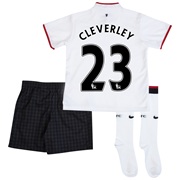 Manchester United Away Kit 2012/13 - Little Boys with Cleverley 23 printing