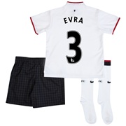Manchester United Away Kit 2012/13 - Little Boys with Evra 3 printing