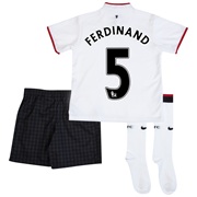 Manchester United Away Kit 2012/13 - Little Boys with Ferdinand 5 printing
