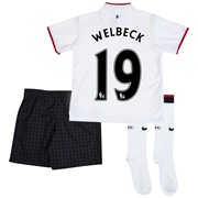 Manchester United Away Kit 2012/13 - Little Boys with Welbeck 19 printing