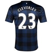 Manchester United Away Shirt 2013/14 - Kids with Cleverley 23 printing