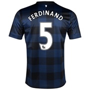 Manchester United Away Shirt 2013/14 - Kids with Ferdinand 5 printing