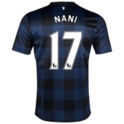 Manchester United Away Shirt 2013/14 - Kids with Nani 17 printing