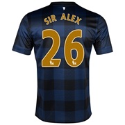 Manchester United Away Shirt 2013/14 - Kids with Sir Alex 26 printing