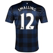 Manchester United Away Shirt 2013/14 - Kids with Smalling 12 printing