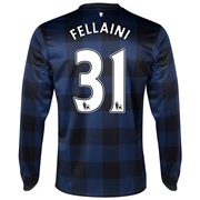 Manchester United Away Shirt 2013/14 - Long Sleeved with Fellaini 31 printing