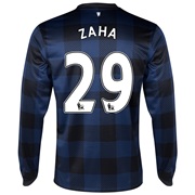 Manchester United Away Shirt 2013/14 - Long Sleeved with Zaha 29 printing