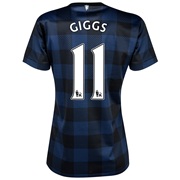 Manchester United Away Shirt 2013/14 - Womens with Giggs 11 printing