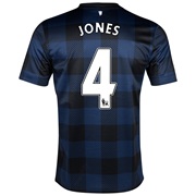 Manchester United Away Shirt 2013/14 with Jones 4 printing