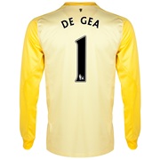 Manchester United Change Goalkeeper Shirt 2013/14 - Kids with De Gea 1 printing