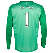 Manchester United Goalkeeper Shirt 2013/14 with De Gea 1 printing