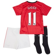 Manchester United Home Kit 2012/13 - Little Boys with Giggs 11 printing
