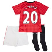 Manchester United Home Kit 2012/13 - Little Boys with v.Persie 20 printing