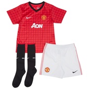 Manchester United Home Kit 2012/13 - Little Boys