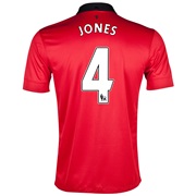 Manchester United Home Shirt 2013/14 - Kids with Jones 4 printing