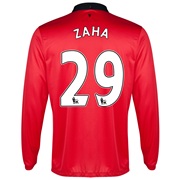 Manchester United Home Shirt 2013/14 - Long Sleeved with Zaha 29 printing