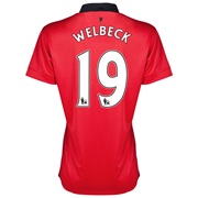 Manchester United Home Shirt 2013/14 - Womens with Welbeck 19 printing