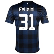 Manchester United UEFA Champions League Away Shirt 2013/14 with Fellaini 31 printing