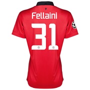 Manchester United UEFA Champions League Home Shirt 2013/14 - Womens with Fellaini 31 printing