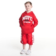 Manchester United Woven Board Short - OT Red - Older Boys