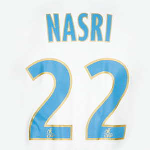 07-09 Marseille Home Nasri 22 Official Name and Number