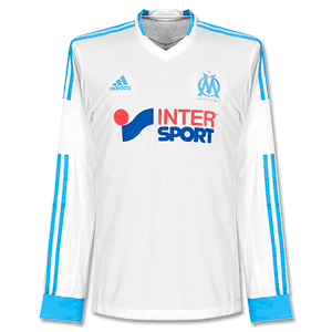 Olympique Marseille Home L/S Shirt 2013 2014
