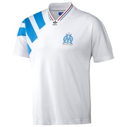 Olympique de Marseille 1993 Retro Home Shirt - Mens White