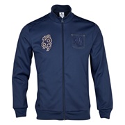 Olympique de Marseille Authentic Track Top - Mens Lt Blue