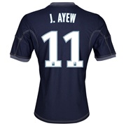 Olympique de Marseille Away Shirt SS 2013/14 - Kids Lt Blue with J.Ayew 11 printing