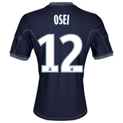 Olympique de Marseille Away Shirt SS 2013/14 - Kids Lt Blue with Osei 12 printing