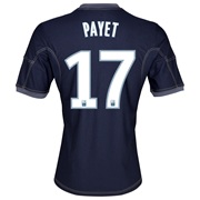 Olympique de Marseille Away Shirt SS 2013/14 - Kids Lt Blue with Payet 17 printing