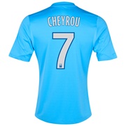Olympique de Marseille Third Shirt 2013/14 - Kids Blue with Cheyrou 7 printing
