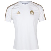 Olympique de Marseille Training Jersey - Kids White