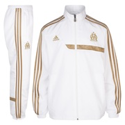 Olympique de Marseille Training Presentation Suit - Kids White