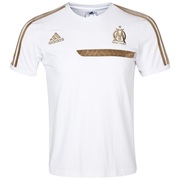 Olympique de Marseille Training T-Shirt - Kids White