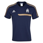 Olympique de Marseille Training T-Shirt - Mens Lt Blue