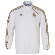 Olympique de Marseille Training Windbreaker - Mens White