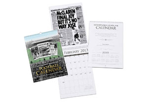 Middlesbrough Football Club A4 Personalised Calendar
