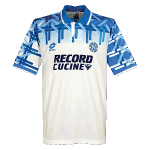 94-95 Napoli Away Shirt - Grade 8