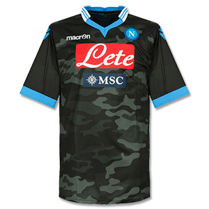 SSC Napoli Away Authentic Shirt 2013 2014