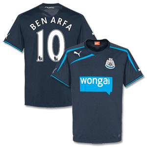 Newcastle Away Shirt 2013 2014 + Ben Arfa 10