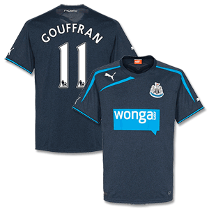 Newcastle Away Shirt 2013 2014 + Gouffran 11