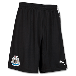 Newcastle Black Home Shorts 2013 2014