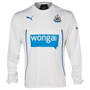 Newcastle United Sweatshirt - White/Dark Grey Heather/Royal