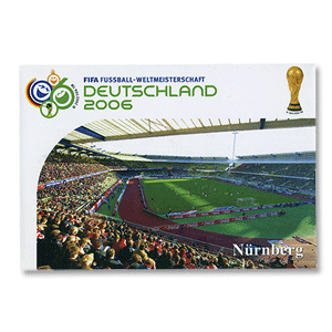 2006 WC Stadium Magnet - Nurnberg - 8x5cm