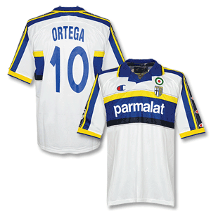 99-00 Parma 3rd Shirt + Ortega 10 - Grade 9