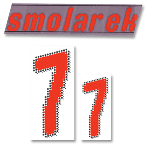 08-09 Poland Home Smolarek 7 Name and Number Transfer