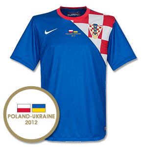 12-13 Croatia Away Shirt + Poland - Ukraine 2012 Transfer