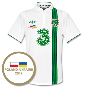 12-13 Ireland Away Shirt + Poland - Ukraine Transfer