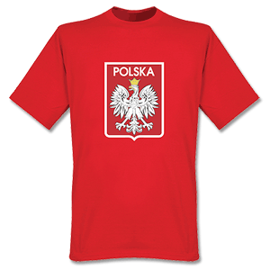 Poland Team Crest T-shirt - Red